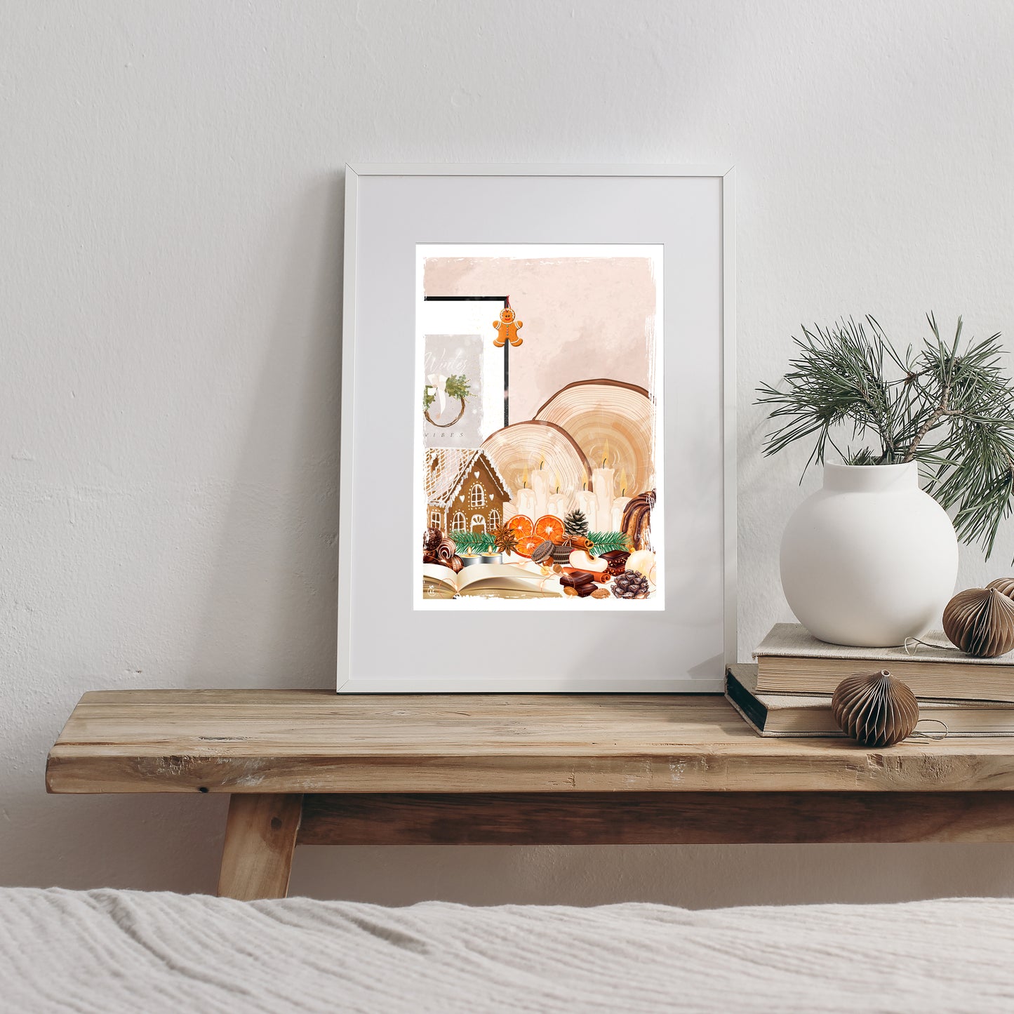 Illustration Gingerbread house