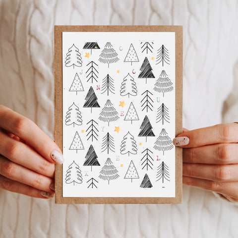 Illustration Christmas Trees