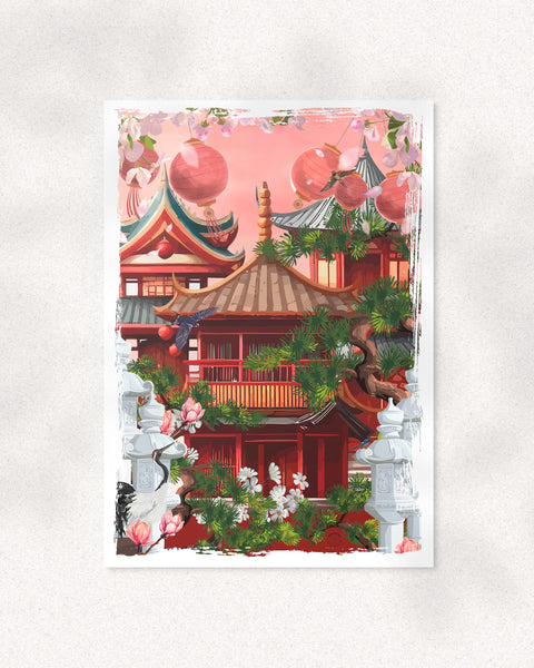 Illustration Voyage au Japon