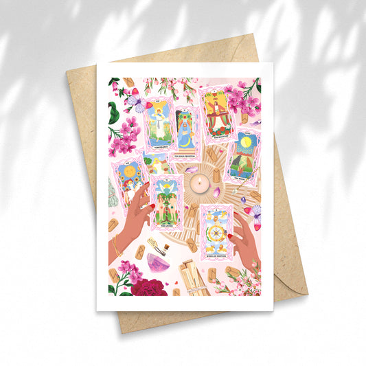 Illustration Tarot of love