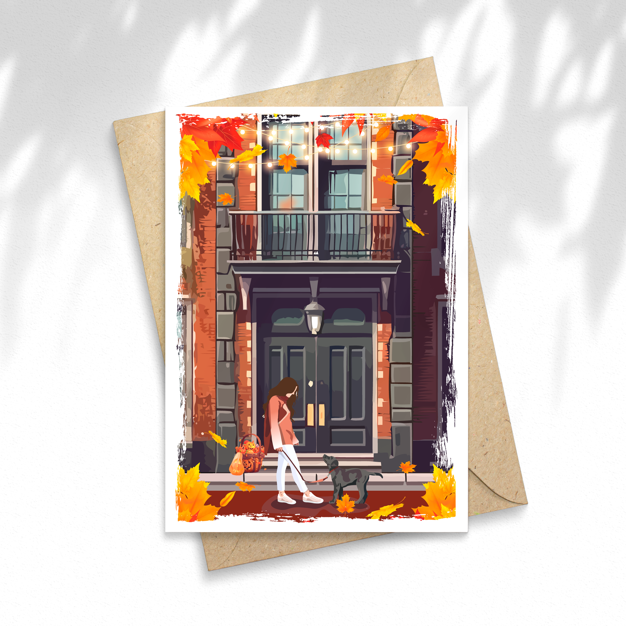 Illustration Ruelle D'automne