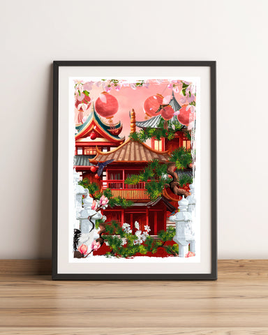 Illustration Voyage au Japon