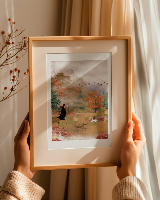 Illustration Promenade d’automne