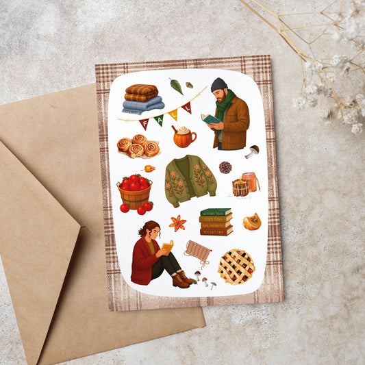 Illustration Bucket List d'Automne