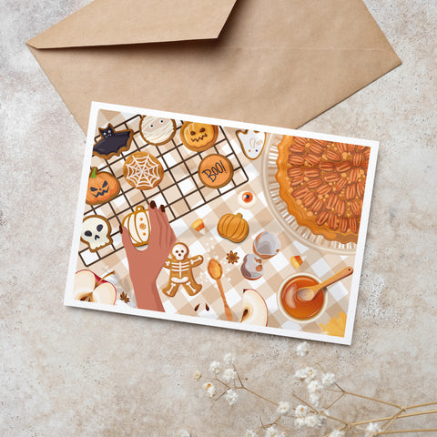 Illustration Autumn cookies