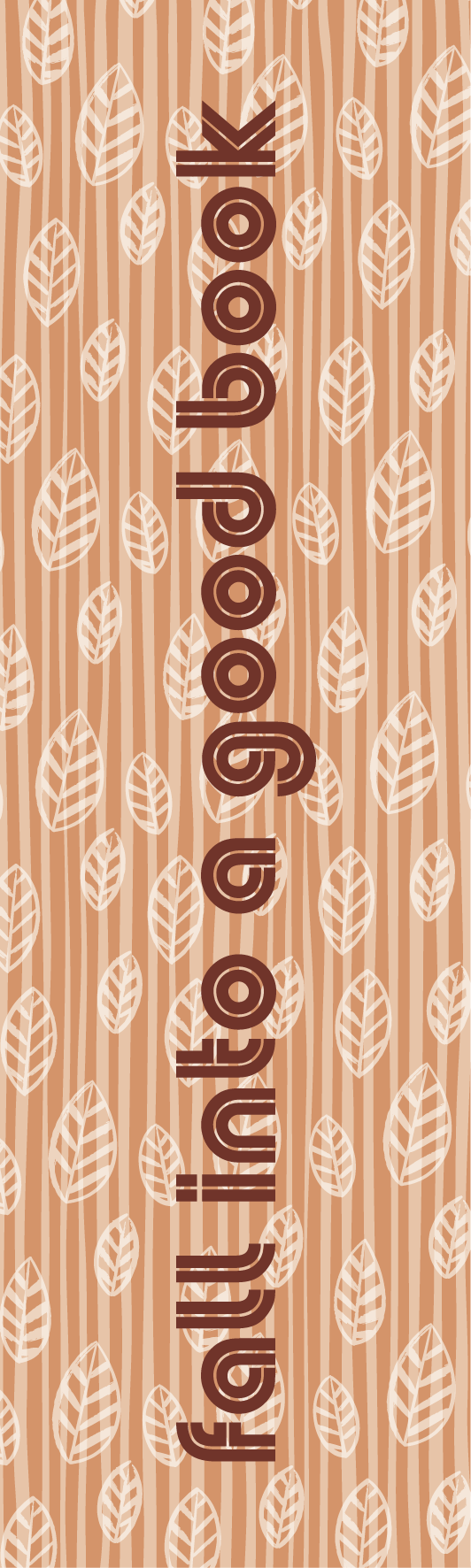 Marque Pages Messages d'Automne