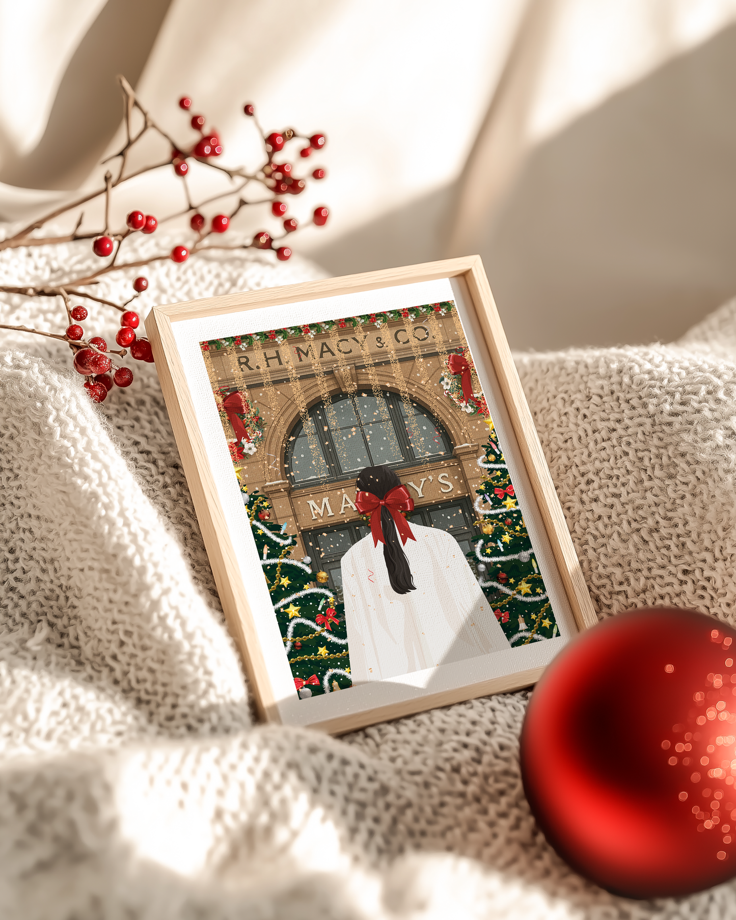 Illustration A Day of Shopping