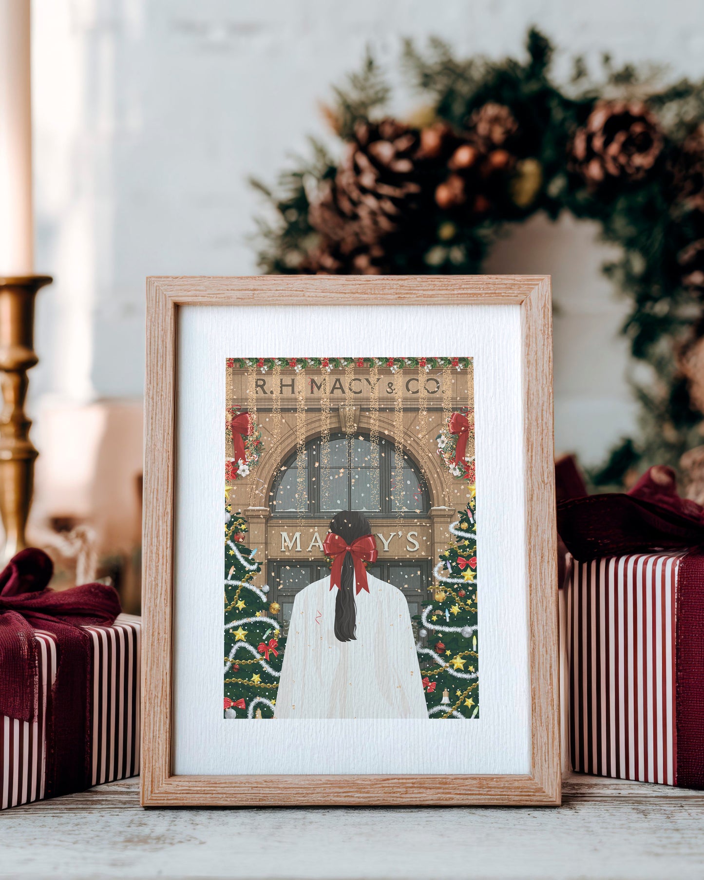 Illustration A Day of Shopping