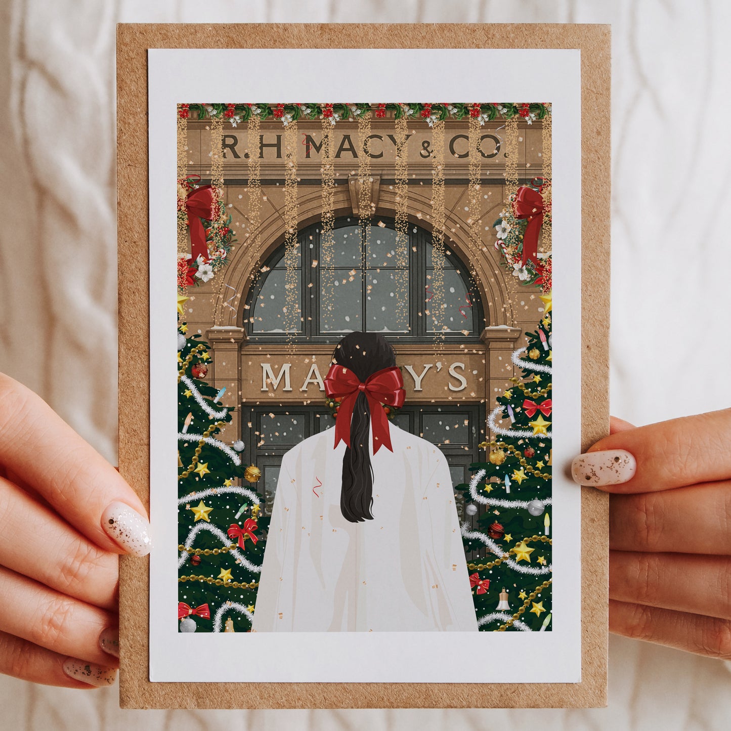 Illustration A Day of Shopping