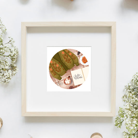 Illustration Hello Autumn