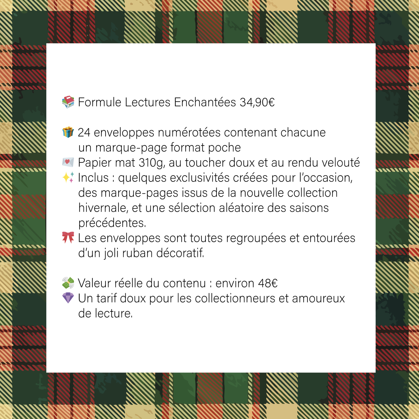 CALENDRIER DE L'AVENT 2025