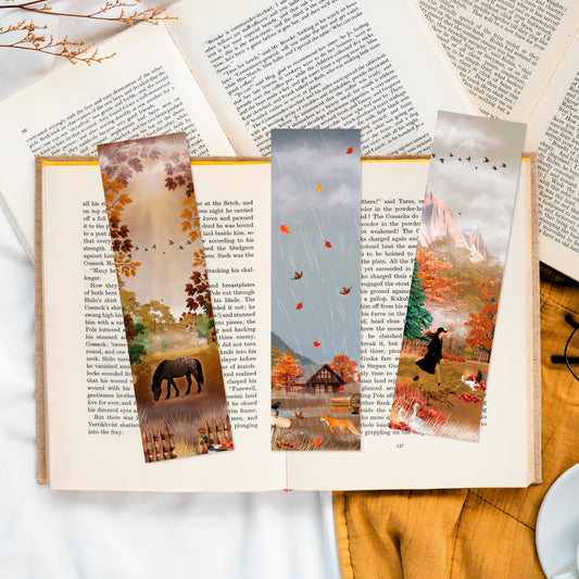 Lot de Marque Pages Escapade d’automne