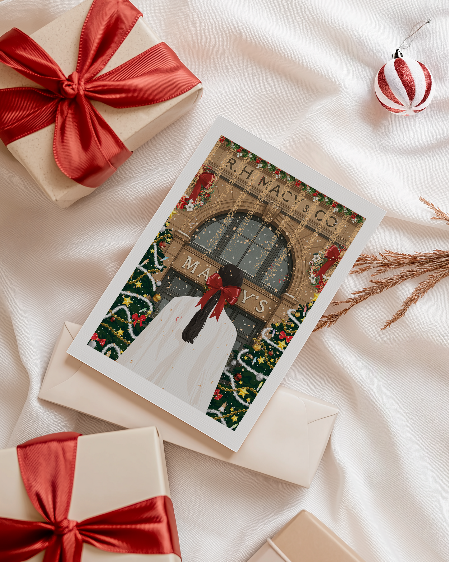 Illustration A Day of Shopping