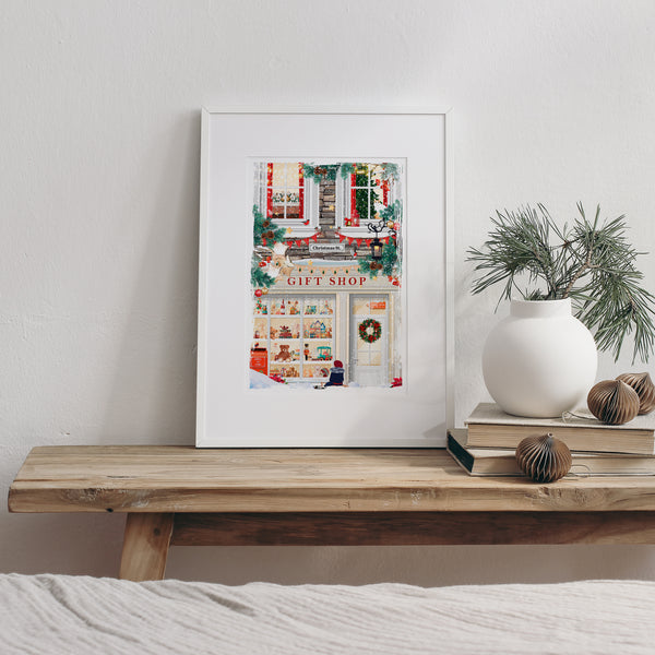 Illustration Giftshop de Noël