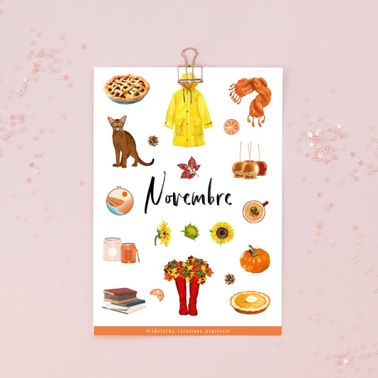 Stickers Novembre 2023