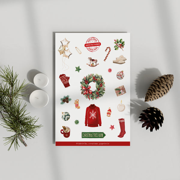 Stickers Christmas Set