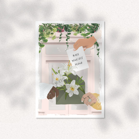 Illustration Make Yourself Proud