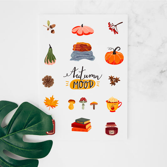Stickers Autumn Mood