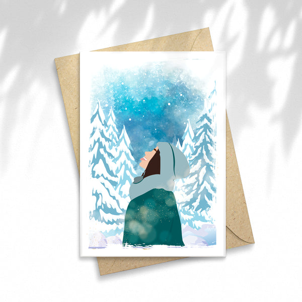 Illustration Frozen Girl