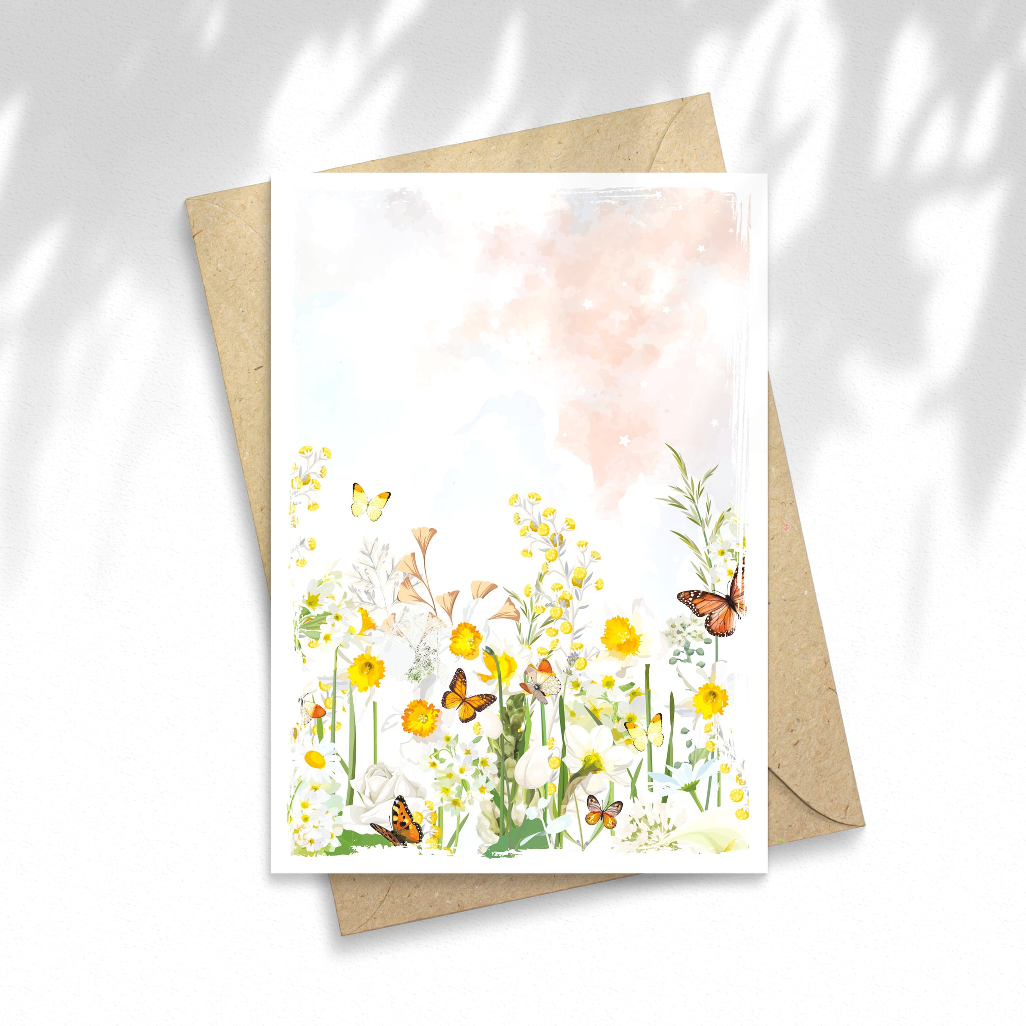 Illustration Yellow Blooming