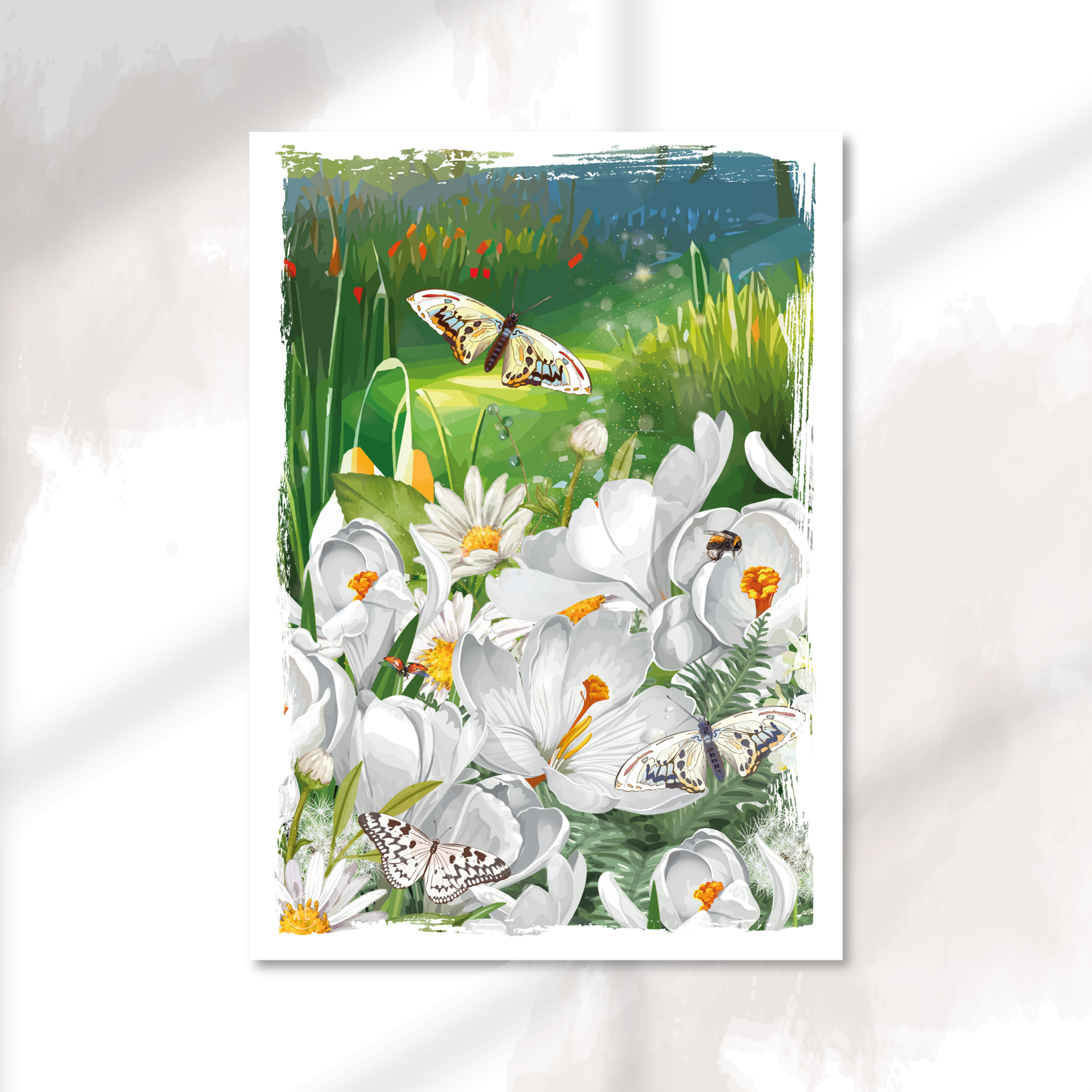Illustration Spring Is Coming