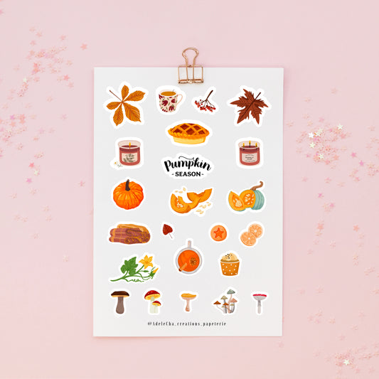 Stickers Pumpkin Season