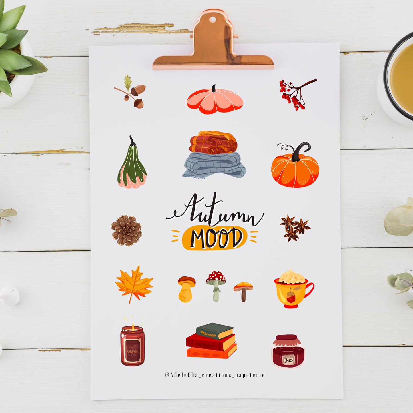 Stickers Autumn Mood