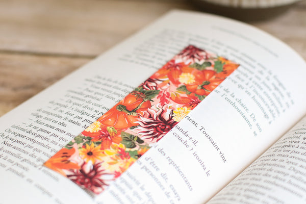 Lot de Marque Pages Autumn Bloom