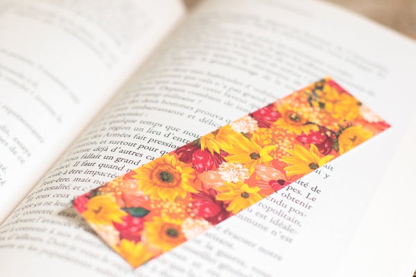 Lot de Marque Pages Autumn Bloom