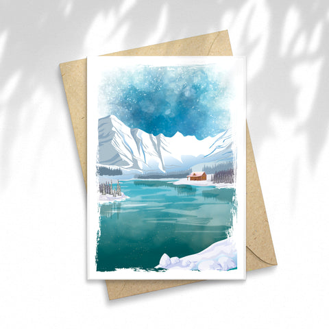 illustration Frozen Lake