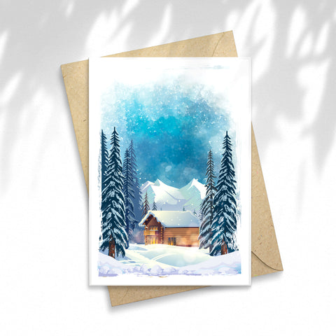 Illustration Winter Landscape