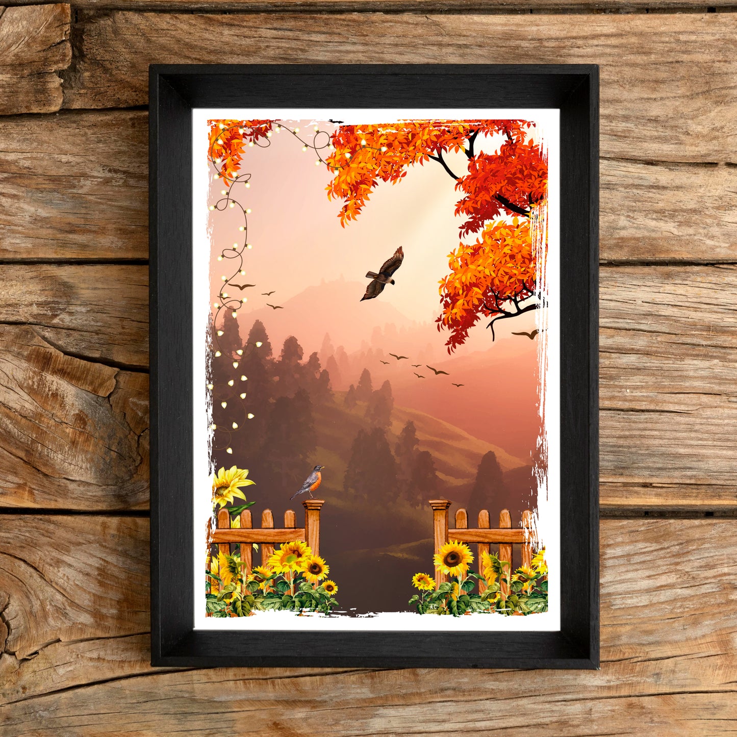 Illustration Autumn Mist