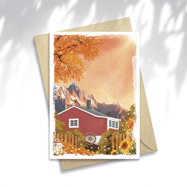 Illustration Red Cabin