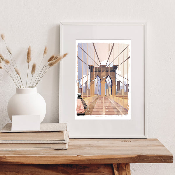 Affiche Brooklyn Bridge