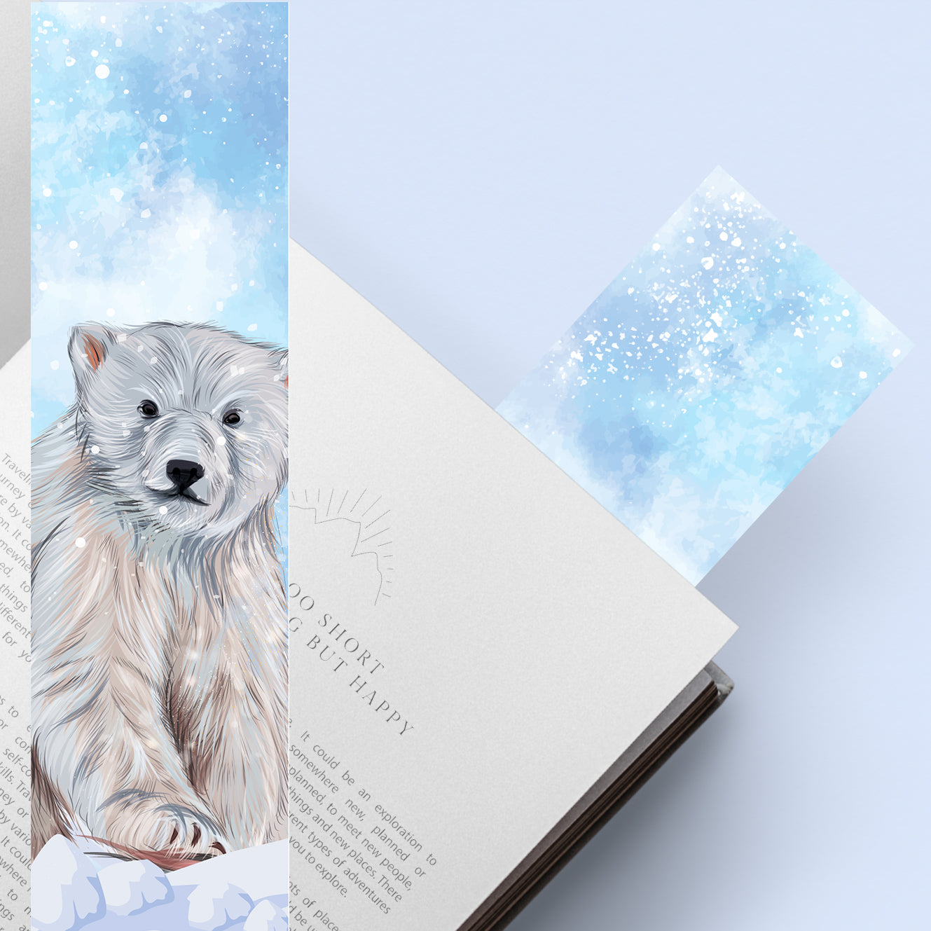 Marque Pages Winter Animals