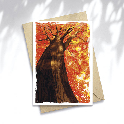 Illustration Autumn Tree